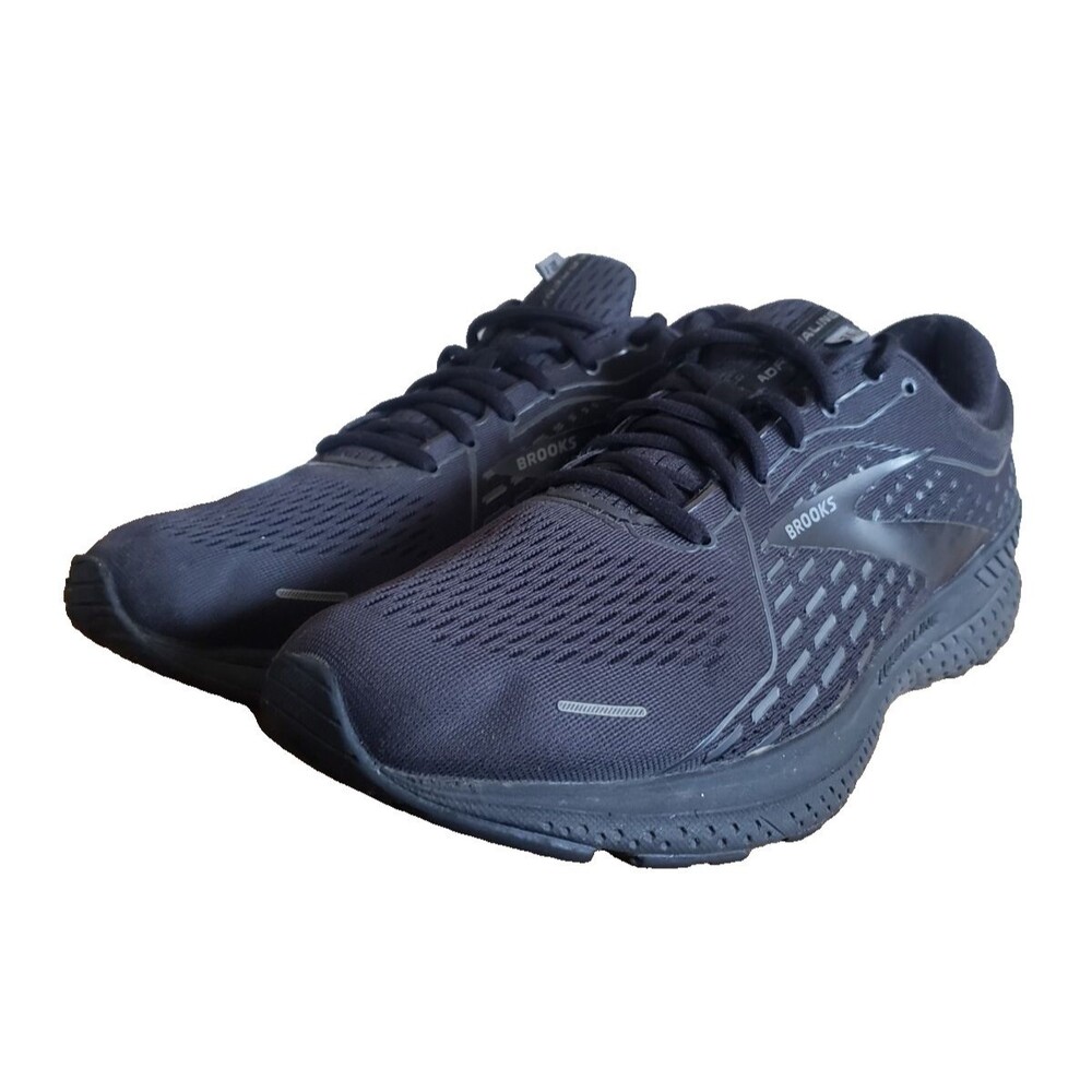 Brooks Adrenaline GTS 21 Mens Running Shoe 1103491D020 Black Size 12D Medium